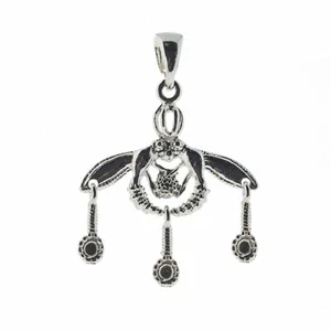Malia Bees Minoan Cretan Pendant Silver Sterling 925 Handmade 1inch L - Picture 1 of 3