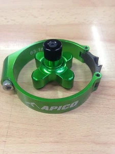 KAWASAKI KXF 250 2006 - 2025 APICO HOLESHOT DEVICE LAUNCH CONTROL GREEN - Picture 1 of 4