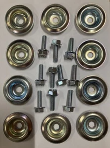POLARIS UTV SKID PLATE 10 PACK BOLTS AND WASHERS REPLACES 7556065 - Bild 1 von 1