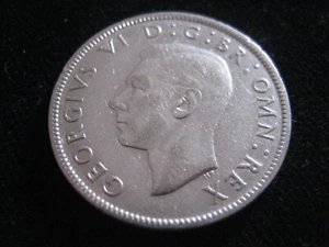MDS GROSSBRITANNIEN TWO SHILLINGS 1942 "GEORGE VI.", SILBER #53 - Picture 1 of 2
