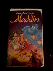Rare Walt Disney Classic Aladdin Black Diamond First Print 1662-1 VHS - Picture 1 of 3