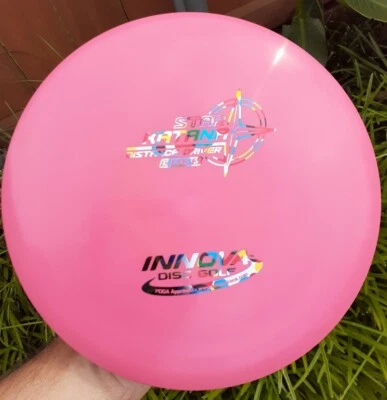PINK POPTOP Star katana ⚔ Wonderbread Foil  INNOVA Distance DRIVER. Disc Golf - Image 1 of 4