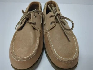 Zapato de barco Sperry Gamefish para niños, bronceado oscuro, 6M EE. UU. - Imagen 1 de 6