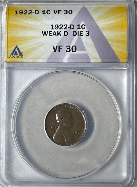 リンカーン　1〜30　30巻セット　管理番号10621 VF 30 Graded 1922 Year Lincoln Wheat US Small Cents (1909-1958