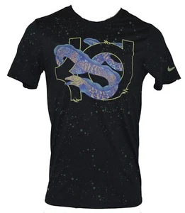 NEW NIKE KEVIN DURANT KD Electric Eel DRI-FIT SHIRT Black Mens Small  - Picture 1 of 3