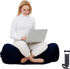 Vcolan Inflatable Large Meditation Cushion For Zafu Yoga Size3, Blue