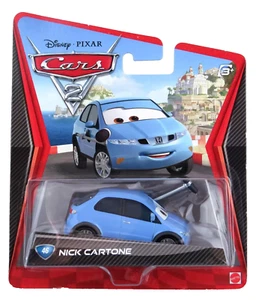 2012 Disney Cars 2 Nick Cartone #46 Diecast 1:55 Scale FREE SHIPPING! - Picture 1 of 1