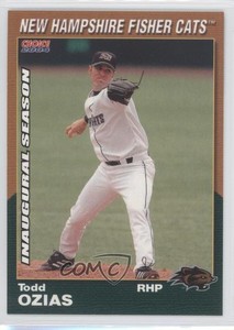 2004 Choice New Hampshire Fisher Cats Todd Ozias #24