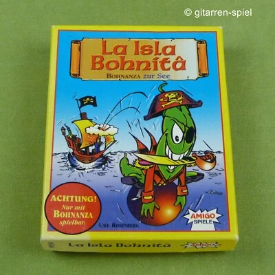 La Isla Bohnita - Komplett 1A Top! - Erweiterung zu Bohnanza von Amigo ©1998 - Bild 1 von 4