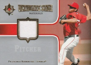 FRANCISCO RODRIGUEZ 2007 UPPER DECK JERSEY PATCH ULTIMATE STAR #SM-FR ANGELS - Bild 1 von 2