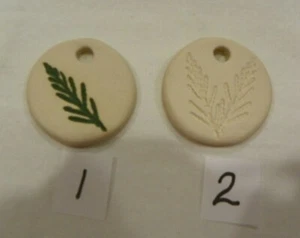 Handmade Essential Oil Diffuser Charm Pendant Ceramic Pottery by PotteryCabin - Picture 1 of 10
