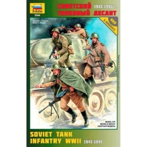 Zvezda – Soviet Infantry – 1: 35 Scale Model Kit – z3544 - Picture 1 of 1