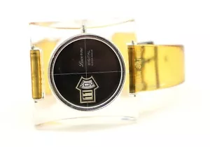 Vintage Lucerne Digital Mechanical Jump Hour Swiss Wrist Watch Missing Stem - Picture 1 of 7