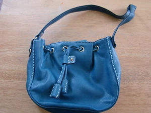 Mujer Tommy Hilfiger Azul Imitación Cuero Bolso Cartera 391413 - Imagen 1 de 3