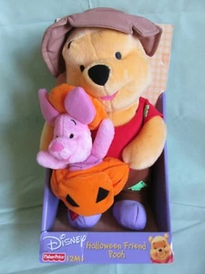 Brand New Disney Winnie the Pooh Halloween Friend 12M Fisher Price Stuffed Plush - Picture 1 of 3