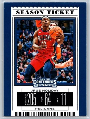 2019 Panini Contenders Draft Picks Season Ticket Jrue Holiday #23 - Image 1 of 2