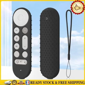 Silicone Remote Case Remote Protective Cover for Google TV Streamer 4K(Black) - Bild 1 von 9