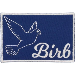 Animal Aliases: Bird = Birb Parche - Hecho en EE. UU. - Divertido Animal Parche - Imagen 1 de 8