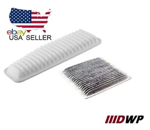 PREMIUM ENGINE AIR FILTER + CHARCOAL CABIN AIR FILTER FOR 2001 -2005 TOYOTA RAV4 - Picture 1 of 1
