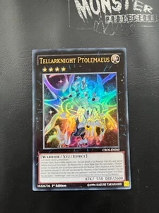 YUGIOH TELLARKNIGHT PTOLEMÄUS ULTRA RARE KREUZ-DE050 1.AUFLAGE - Bild 1 von 2