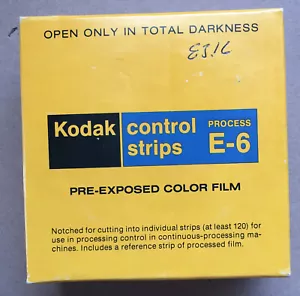 Kodak Control Strips Process E-6 35mm 100 ft. Exp. 10/84 NOS - Picture 1 of 5