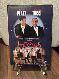 The Imposters *MINT DISC* (DVD, 1998) Stanley Tucci & Oliver Platt Comedy! - Picture 1 of 3