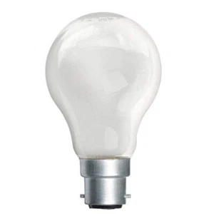 National nls GLS Halogen Light Bulb B22 240V 52W Frost - Picture 1 of 5