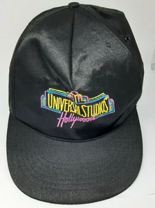 Universal Studios Florida Adjustable Buckle Hat Cap Made In R.O.C Black - Picture 1 of 8