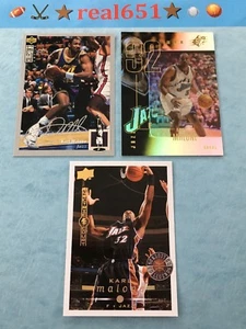 1994~2008 KARL MALONE Insert-SP Lot | Scarce Upper Deck Electric Court Gold + - Picture 1 of 8