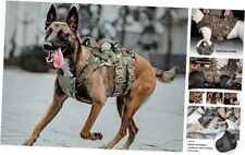  Tactical Dog Harness No Pull for Large K9 Working Dogs Military Dogs Medium MC