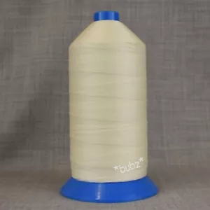WHITE STRONG BONDED NYLON 20s * MASSIVE 5,000m HEAVY DUTY WATER ROT PROOF 20 TKT - Picture 1 of 1