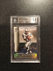 PEYTON MANNING 1998 Crown Royale Pillars of the Game RC CARD# 11 BGS 8.5 COLTS - Picture 1 of 3