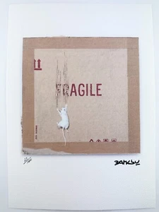 BANKSY Original Vintage Art Print Lithograph Signed Limited with COA - Picture 1 of 3