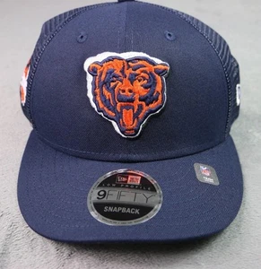 Chicago Bears New Era 2024 Draft Low Profile 9Fifty Snapback Hat - Navy NFL New - Picture 1 of 10