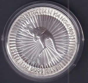 Currency Australia Kangaroo 2017 Dollar - 1 OZ - Fine Silver Proof - Kandaroo - Picture 1 of 2