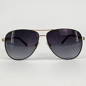 Missoni Gold and Black Frame Women's Aviator Sunglasses - Picture 1 of 12
