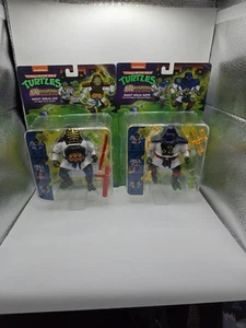Teenage Mutant Ninja Turtles Auto Mutations Night Ninja Leo Raph Figures SET NIB - Picture 1 of 9