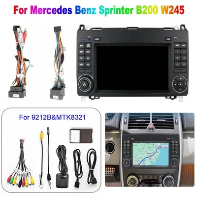 7'' Car Stereo Radio 1+32G GPS Navi Carplay For Mercedes Benz Sprinter B200 W245 - Image 1 of 4
