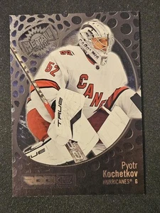 22-23 Skybox Metal Universe Pyotr Kochetkov Rookie 🚨🚨🚨 Carolina Hurricanes  - Picture 1 of 2