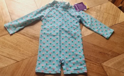 Seed Heritage - Baby Boy Icecream Rashsuit/Swim Bathers - Size 2/18-24 Months — 第 1/4 张图片