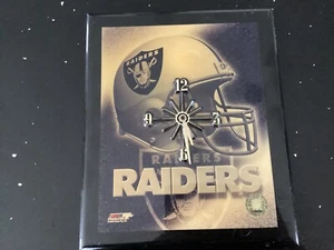 Raiders Photo File Clock - Picture 1 of 4