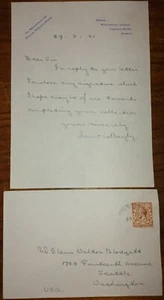 Admiral Sir Lewis Bayly (1857-1938) Autograph ~ Signed Handwritten Letter - Picture 1 of 4