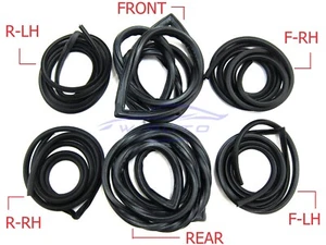 4 Door Windshield Weatherstrip Rubber Fit Datsun Bluebird Sedan 521 1600 1968-73 - Picture 1 of 6