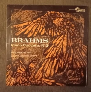 BRAHMS PIANO CONCERTO No 2 IN B FLAT MAJOR 1966 UK CONCERT HALL 12" LP SMSA 2395 - Picture 1 of 3