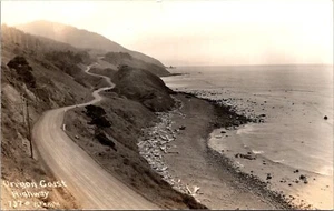 Beautiful Oregon Coast Highway RPPC - Picture 1 of 2