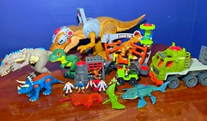 Fisher Price Imaginext Jurassic Park/World Figures Lot Toys Dinosaur Vehicle - Picture 1 of 16