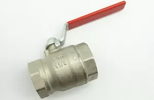 Rubinetto a sfera CIMBERIO CIM RED 5 Valvola di intercettazione Valvola Ottone IG/IG DN32 1 1/4" PN20 - Foto 1 di 5