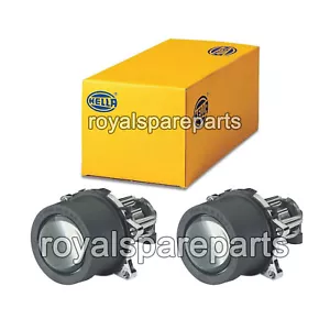 Hella 60mm High Beam Light Set 65W,12V,Yellow light for Retrofit & Motorcycles - Picture 1 of 6