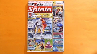 Zeitschrift Computer Bild Spiele 11/2004 mit CD Spiele komplett FOTOS TOP SUPER - Bild 1 von 4