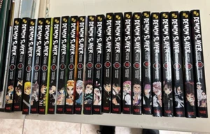 Demon Slayer Set Volumes 1-21 Anime KNY Manga Books - Picture 1 of 2